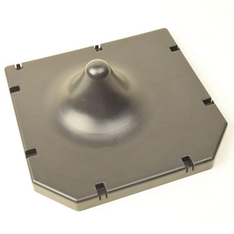 Achterplaat CVE met geintegreerde kegel