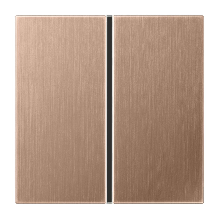 KNX F40 tastafd. compleet 1v. LS brons