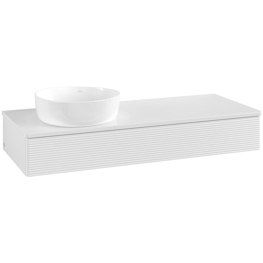 Wastafelonderkast Antao 1200x190x500mm G.White.L L11110GF