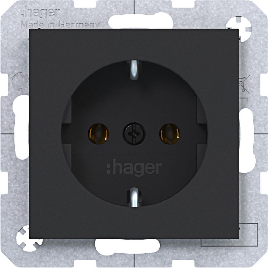 SCHUKO-wandcontactdoos schroef liftklemmen A.x/C.x nachtzwar