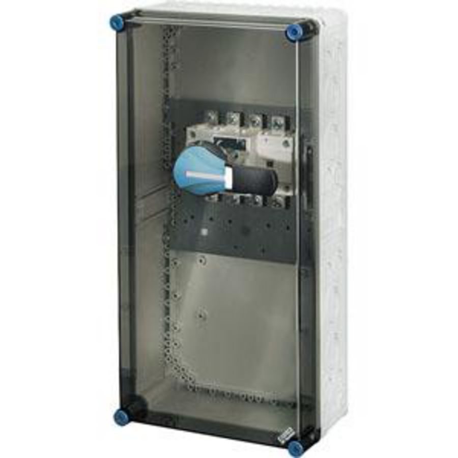 Mi Lastschakelaark. 160A 4 polig BM3 300x600mm +PE klem
