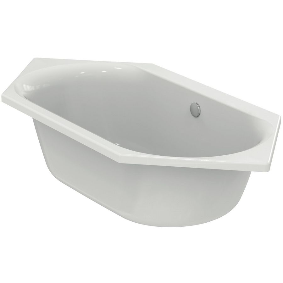 Connect air 6-h ligbad 1900x900mm wit excl. poten