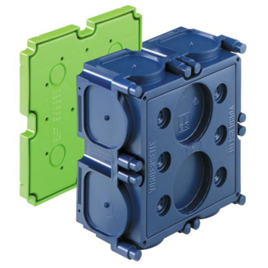 Inbouwbehuizing IP30 geschikt voor betonbouw 98000201 VVE=15