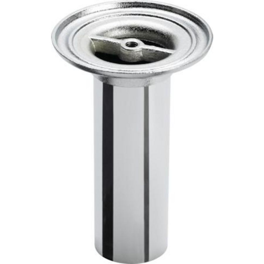 Inlaatpijp+kelk excl. rooster 124731 1.1/4