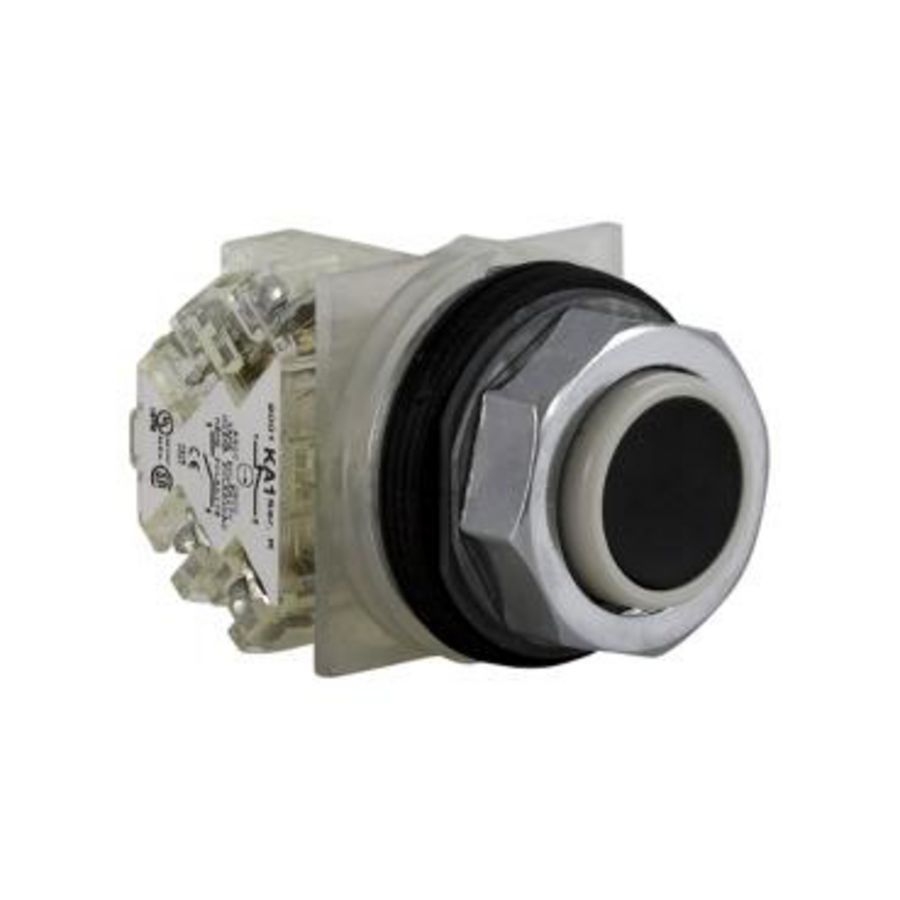 Vuistslagknop 57mm Schroefbevestiging Zwart Harmony 9001K