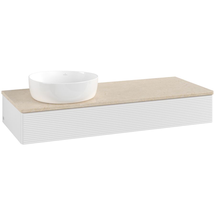 Wastafelonderkast Antao 1200x190x500mm G.White.L L11113GF
