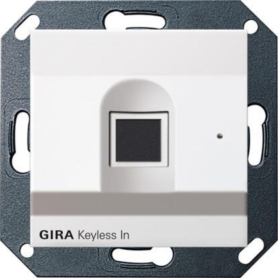 Gira Keyless In Fingerprint-leeseenh. System 55 zuiver wit m