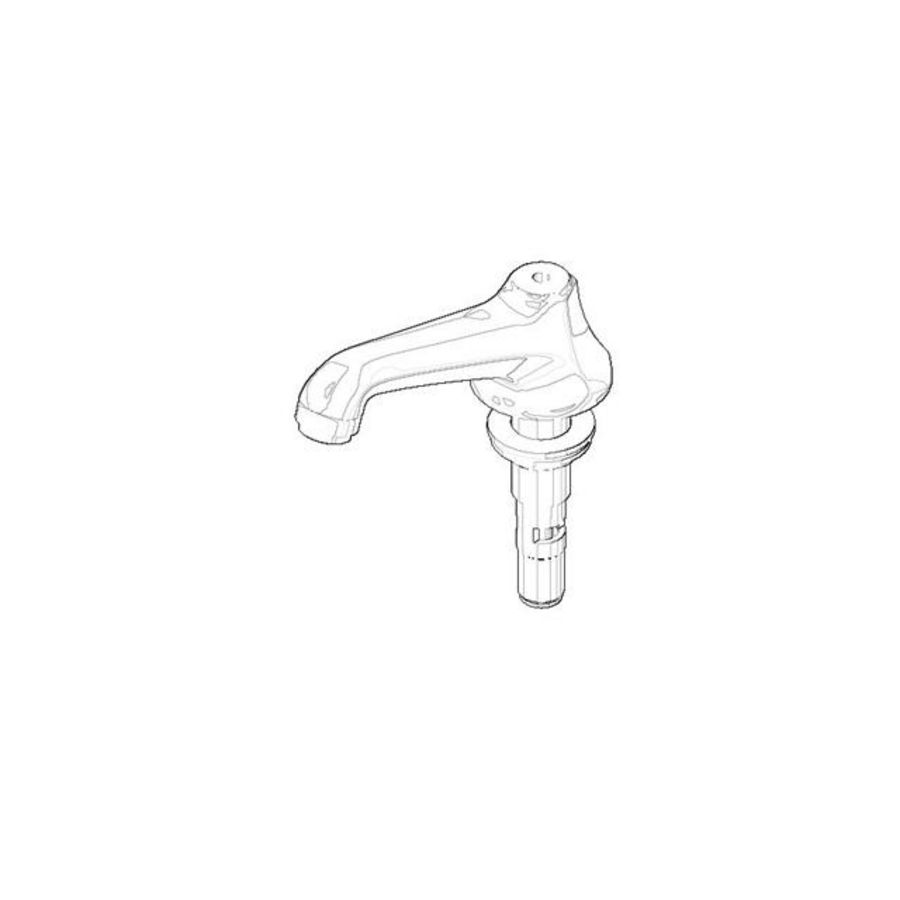 MADISON Uitloop z.afvoer. Madison 135mm Messing (23kt Goud)
