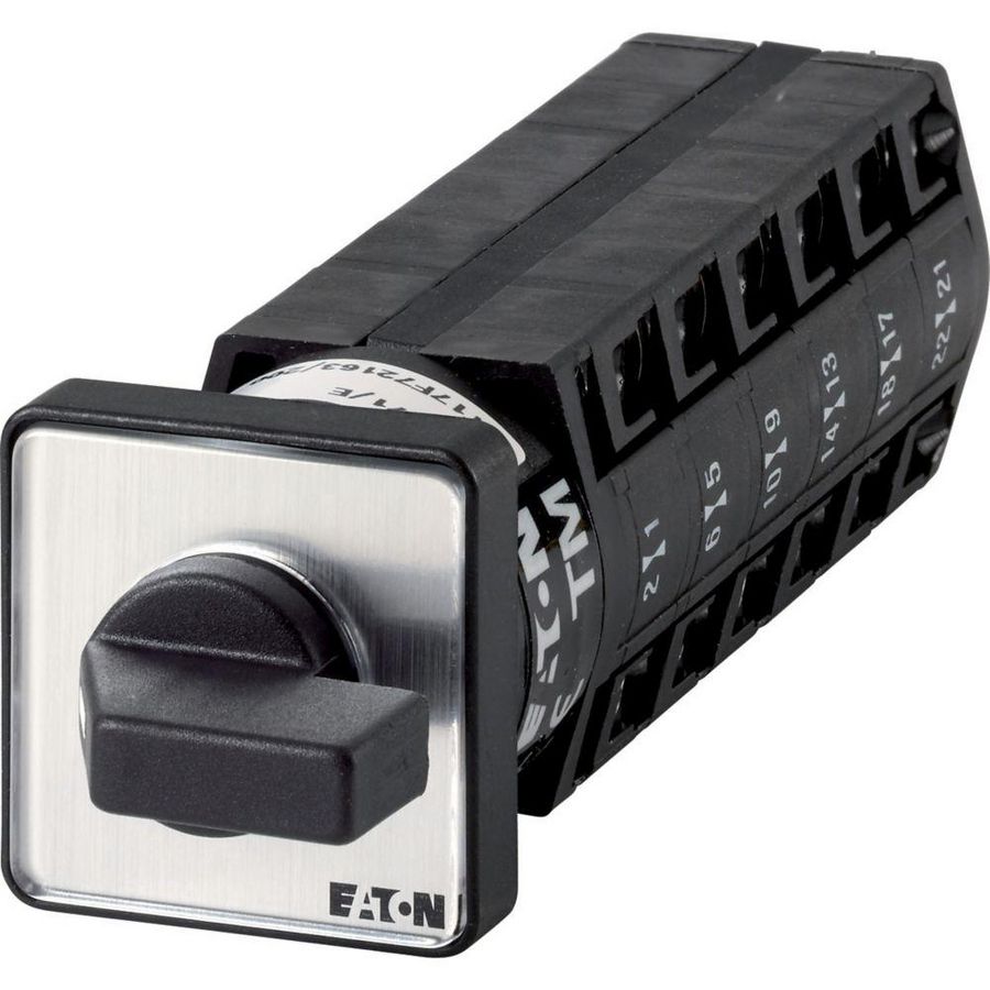 Omschakelaar 1 cont.2 10A frontplaat:1-2 60gr. vast inbouw
