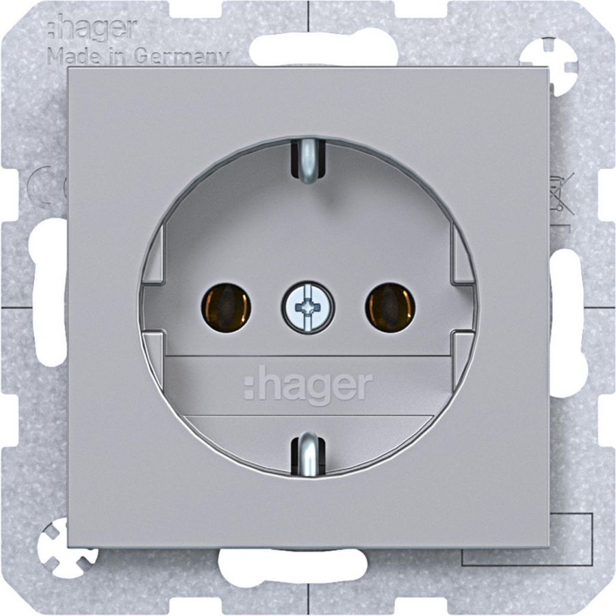 SCHUKO-wandcontactdoos schroef liftklemmen A.x/C.x titaan