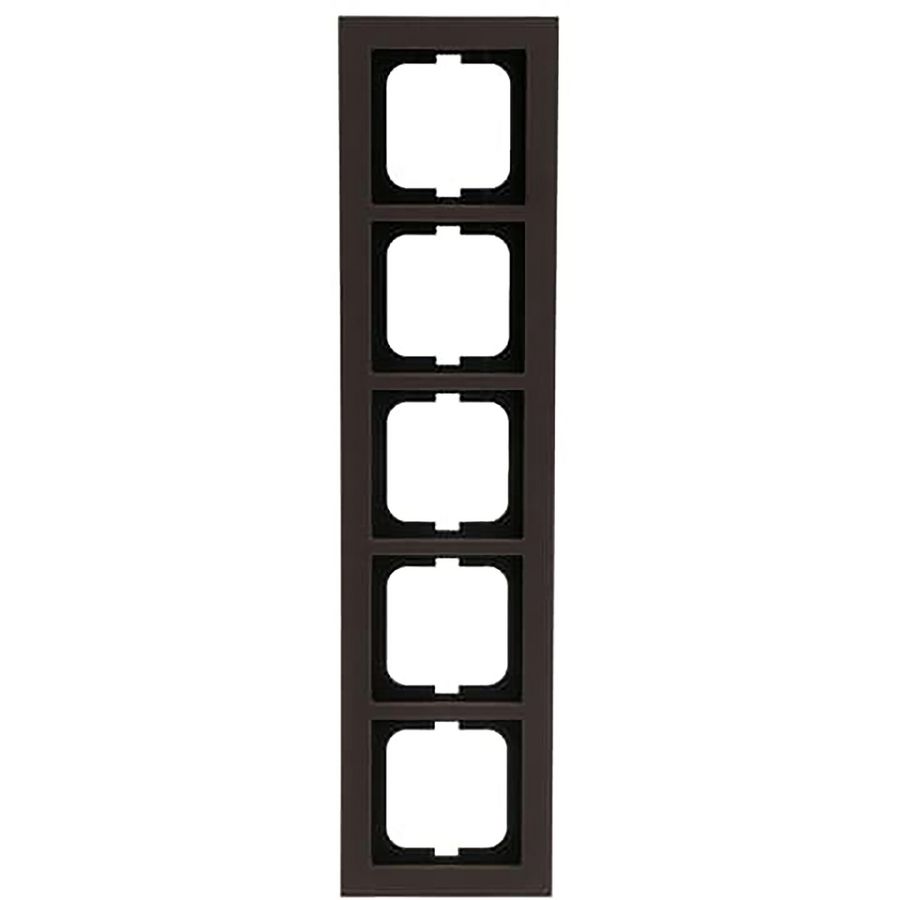 Afdekraam 5v ax-papier bruin (1725-243)