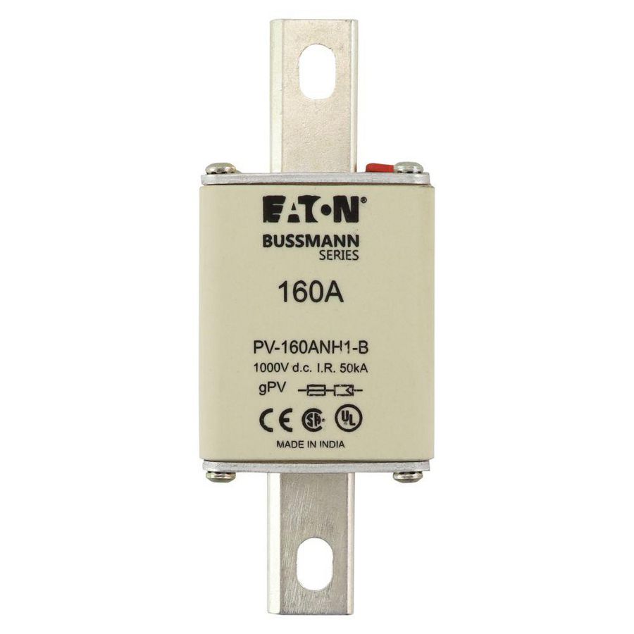 Zekering h. snelheid 160A DC 1000V NH1 gPV UL PV UL d VVE=3