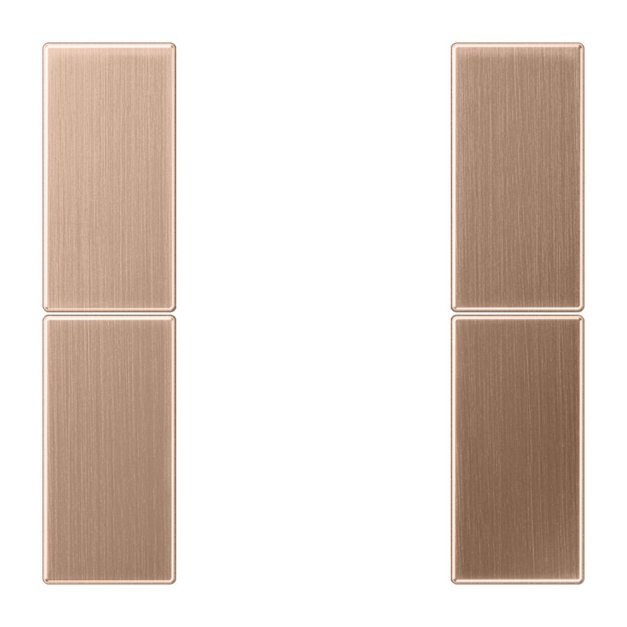 KNX F50 tastafd. compleet 2v. LS brons