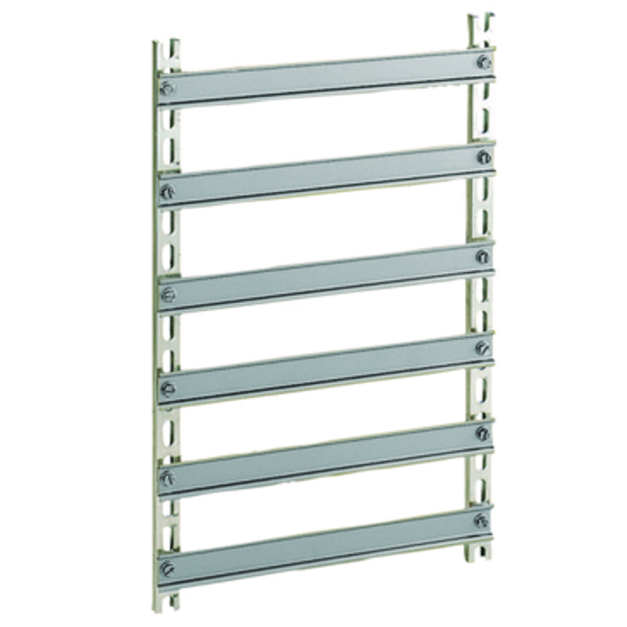 DIN-railschassis (4 rails) voor behuizing S3D 500x400mm