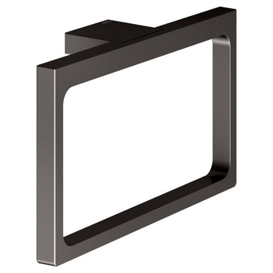 Handdoekring titaanzwart geborsteld 11121350000