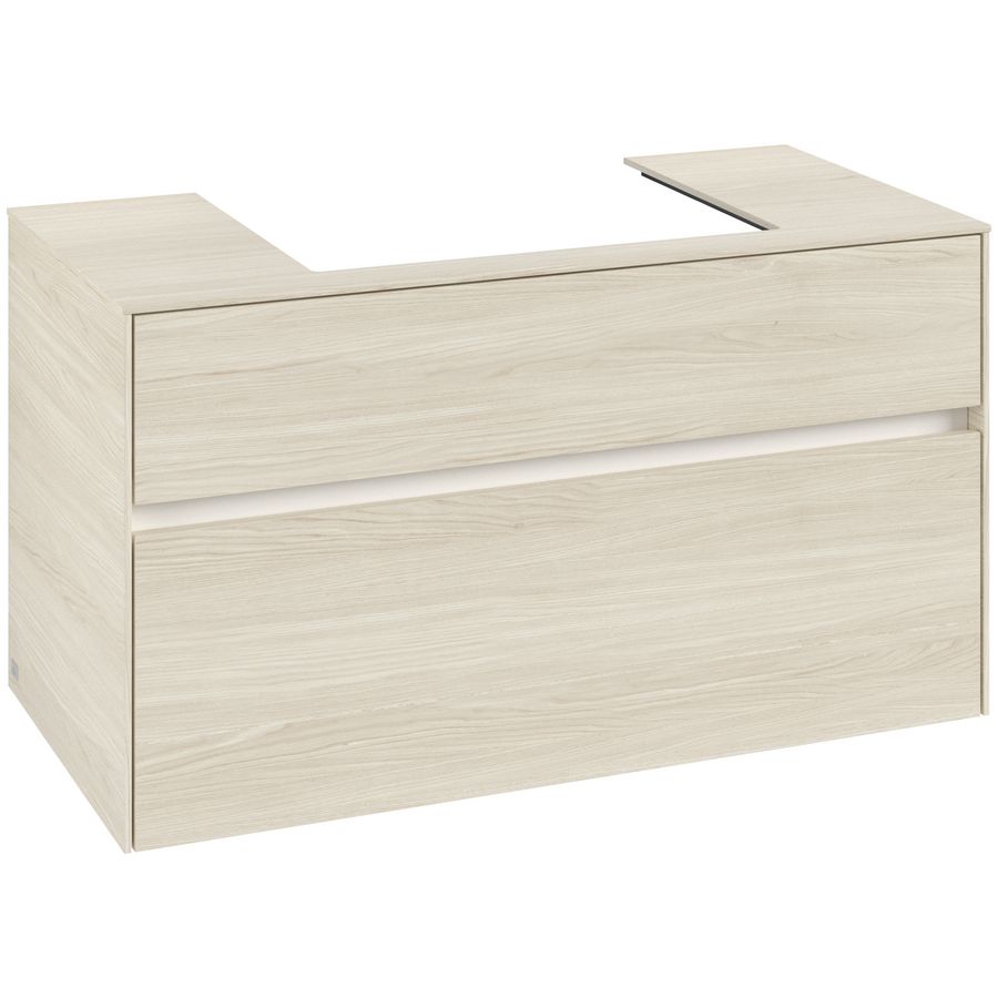 Wastafelonderkast Collaro 1000x548x500mm White Oak C019B0AA