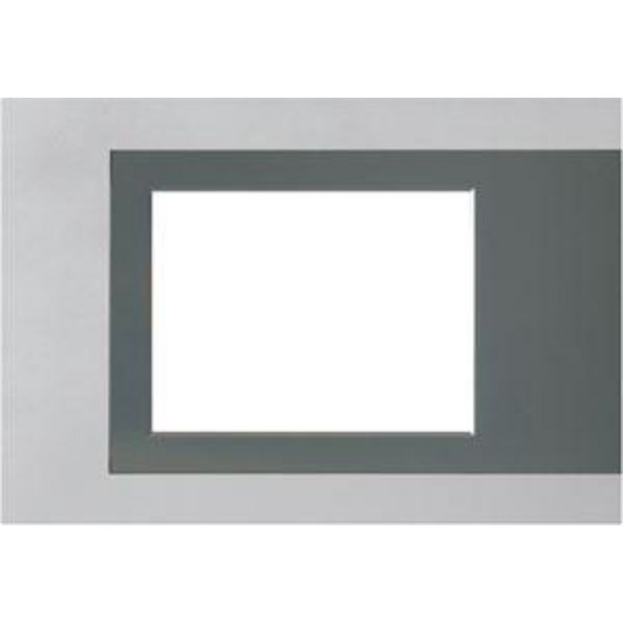 Afdekraam tbv FP701CT (IP) aluminium KNX