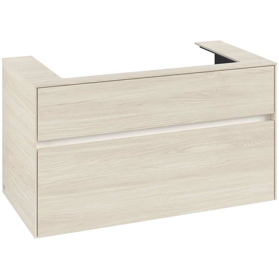 Wastafelonderkast Collaro 1000x548x500mm White Oak C020B0AA