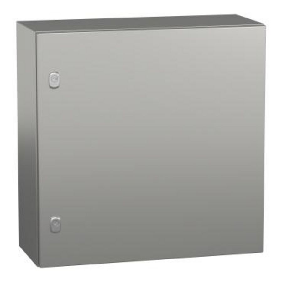 Kast Volle deur 600x600x250mm RVS 316L Scotch Br Spacial S3X