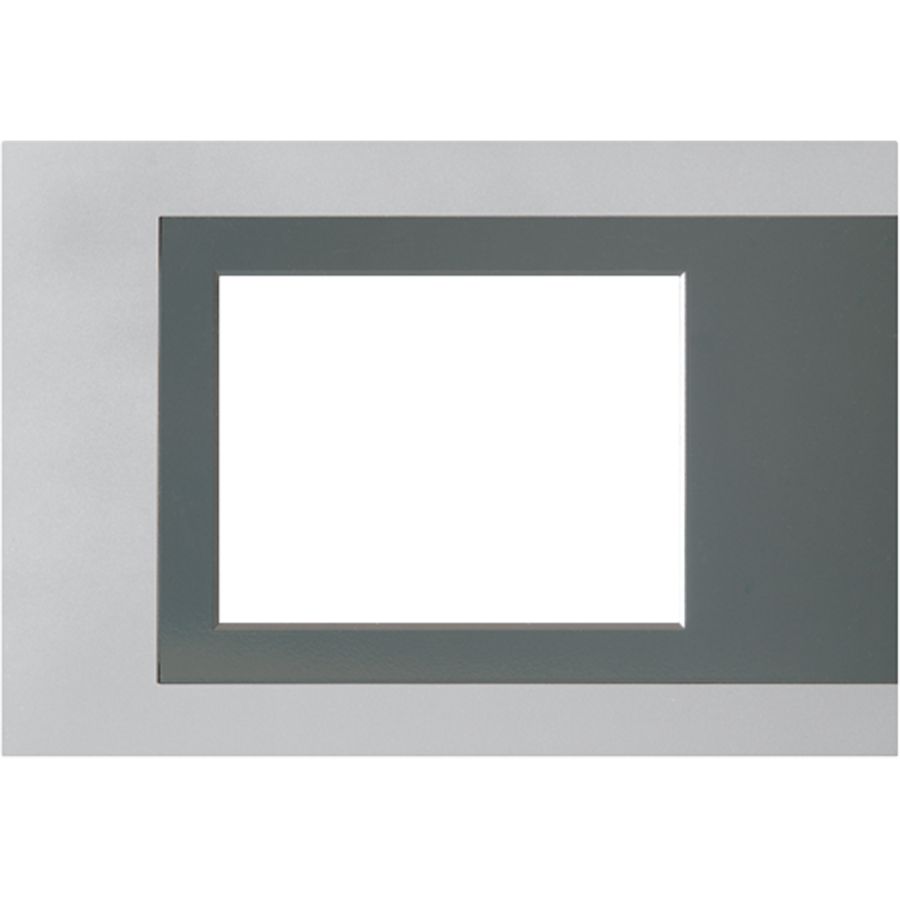 Afdekraam tbv FP701CT (IP) aluminium KNX