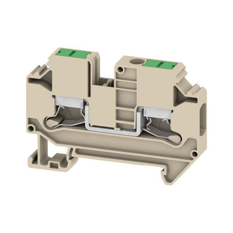 Doorvoer bl. SNAP IN d. beige 6mm2 41 A 1000 V VVE=50