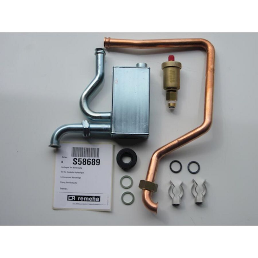 Leidingenset waterzijdig Avanta tm serienr. 0615901370720