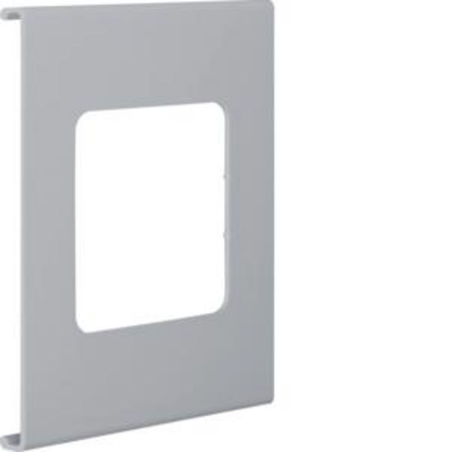 Afdekplaat voor goot 1-voudig FB 150mm breed grijs