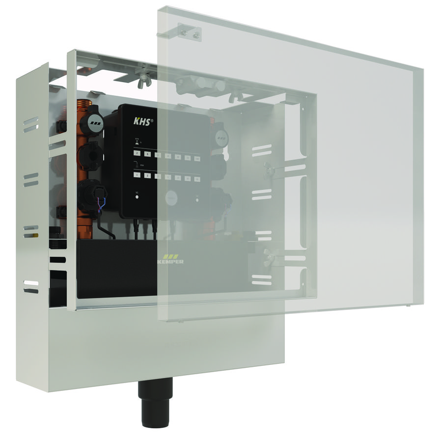 KHS Hygiene Flush Box PURE+twee aansluitingen DN15