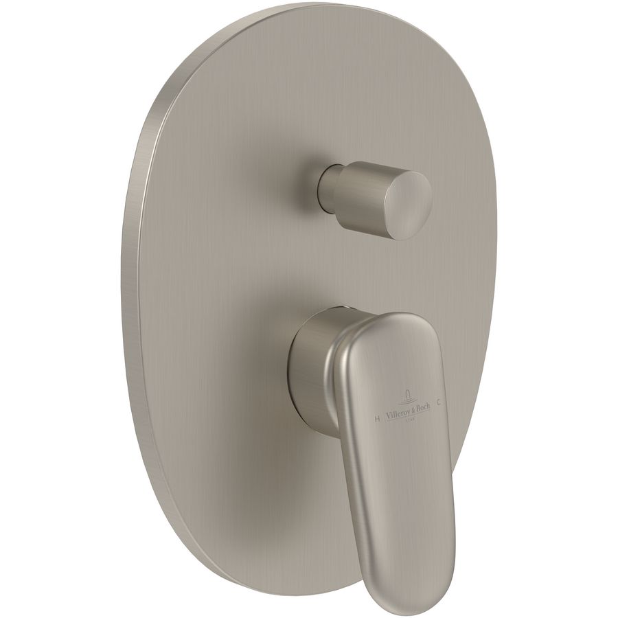 Eengreeps inbouwkraan Antao Brushed Nickel Matt