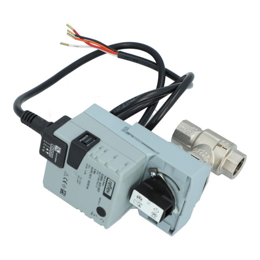 Tweeweg moterkogelkraan Servitec 35/60 LRC24SR