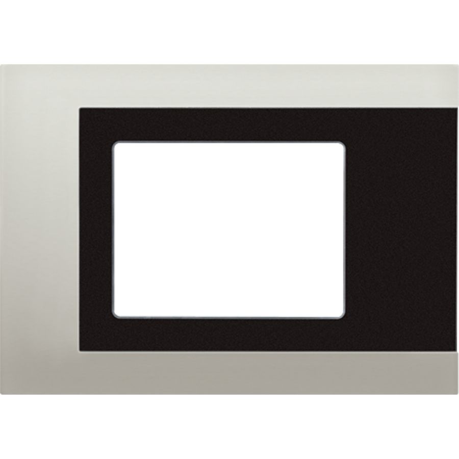 Afdekraam tbv FP701CT (IP) edelstaal KNX