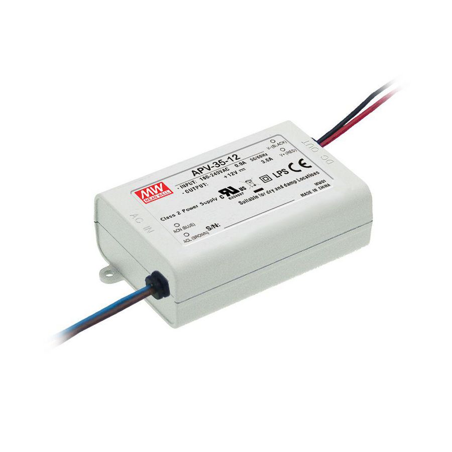 AC-DC enkele output LED driver CV 35W 12V