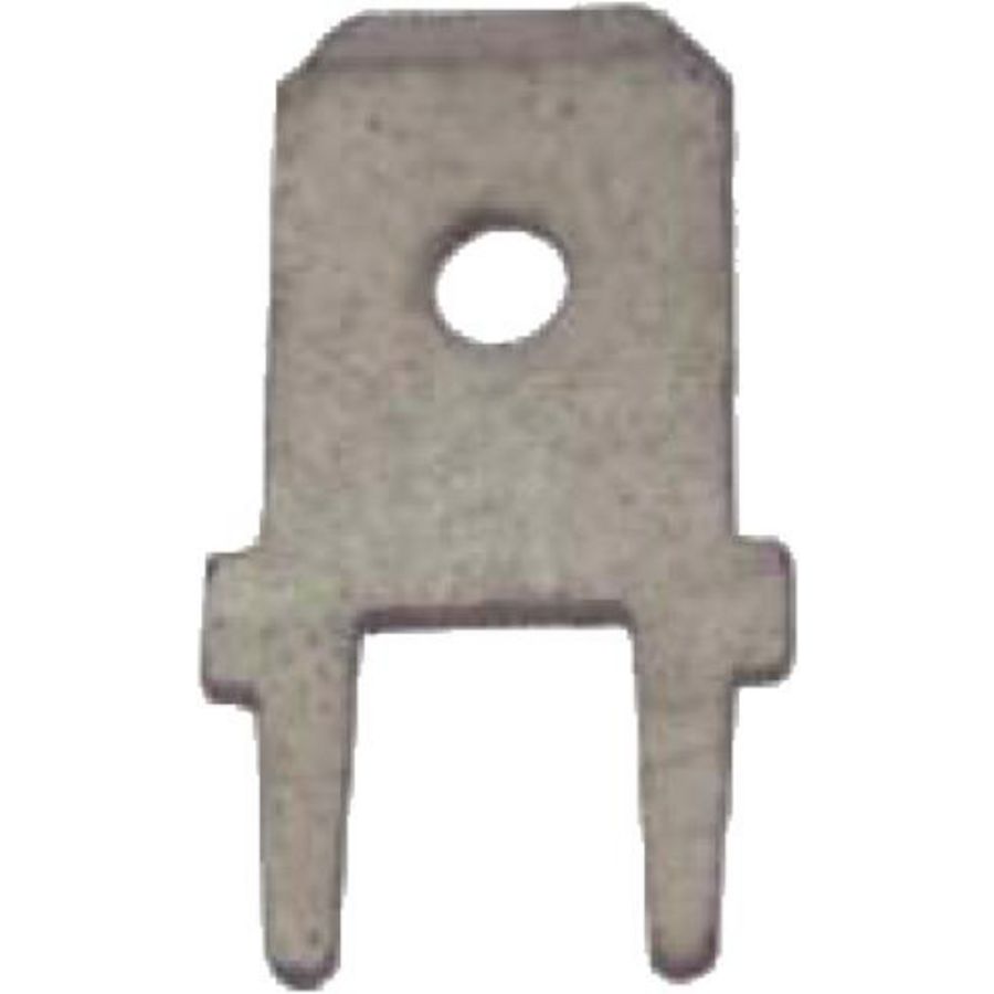 Vlaksteker 6.3x0.8mm vertind Type VIII VVE=100