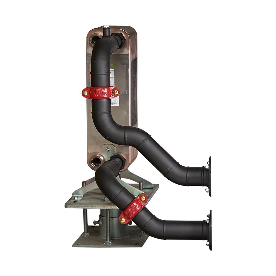 Platenwisselaar geisoleerd PHE RHB-110-140 QS DN65-DN100