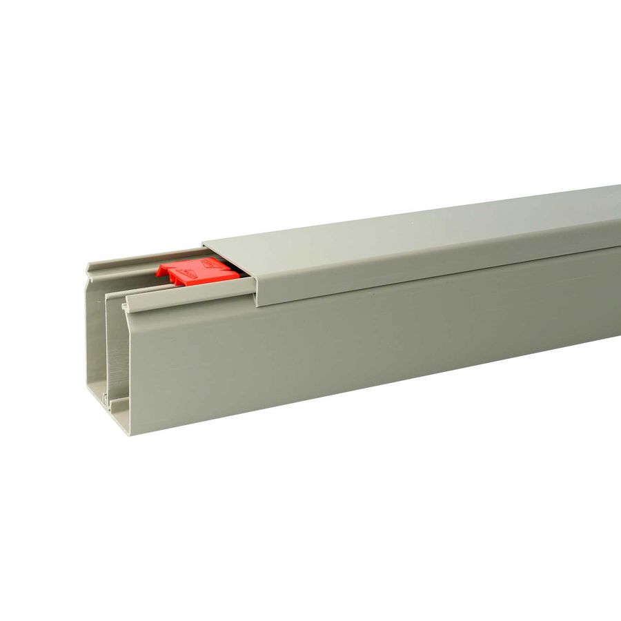 Lengte a 2m. Leidingkanaal KK 60x60 kabelkoker grijs