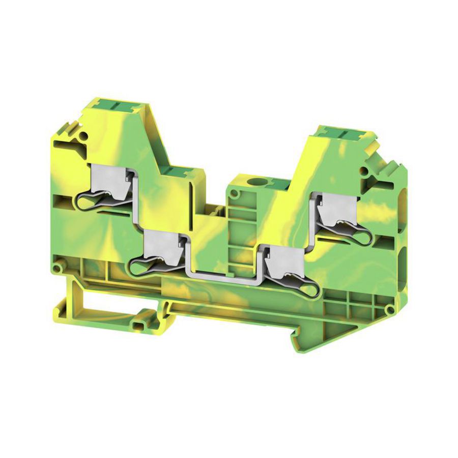 PE SNAP IN groen/geel 6mm2 1000 nr. of connectio VVE=50