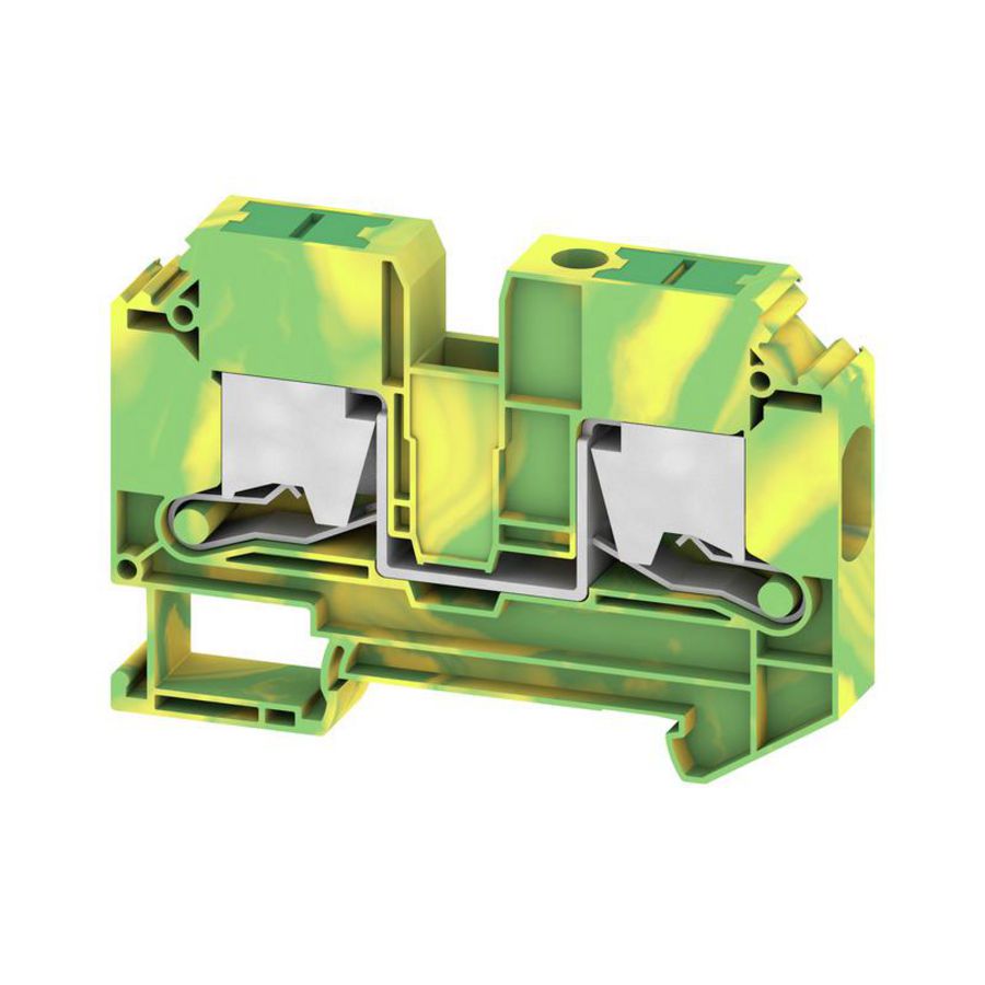 PE SNAP IN groen/geel 10mm2 1000 nr. of connecti VVE=50
