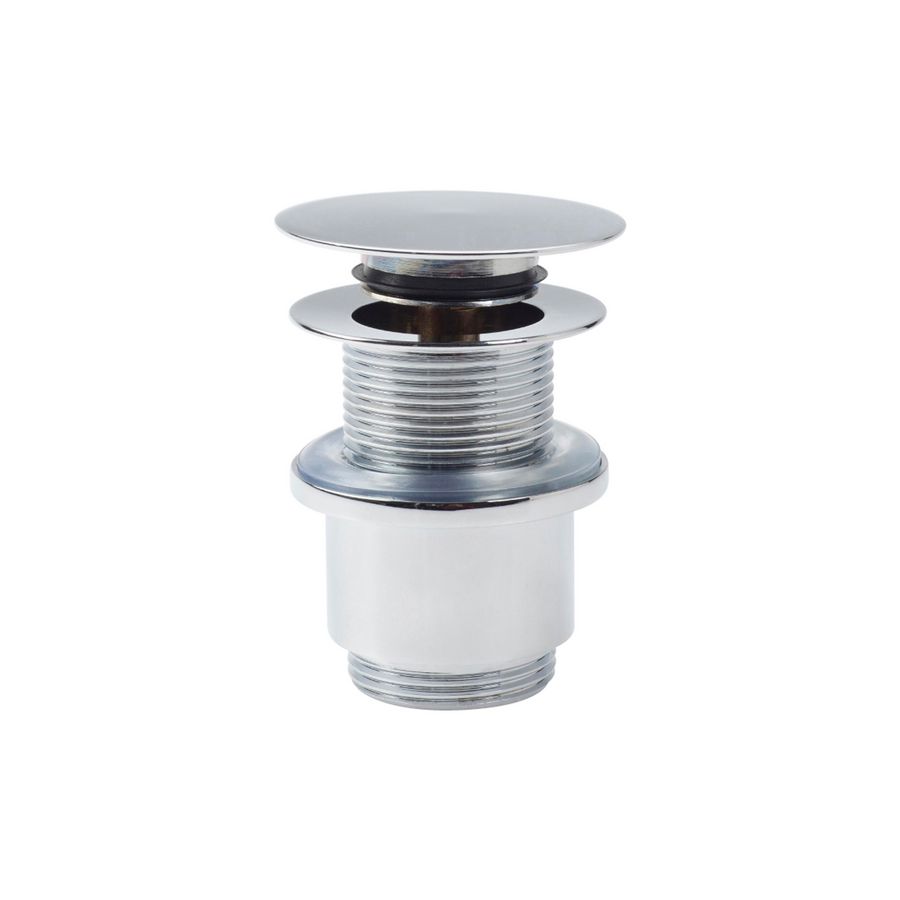 InBe stop/go afvoerplug, met platte afdekkap zonder overloop