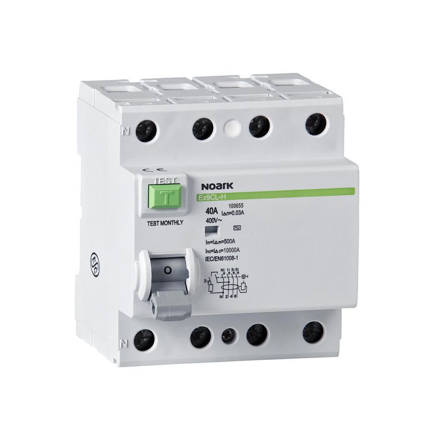 Aardlekschakelaar 100A 4P 100mA 10kA S