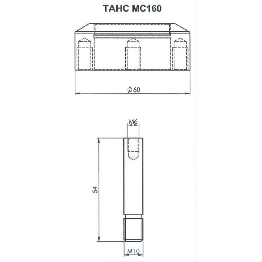 Adapter KT/KTM DN 65-125 TA-MC160