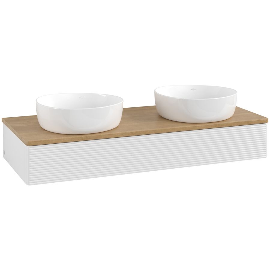 Wastafelonderkast Antao 1200x190x500mm G.White.L L13111GF