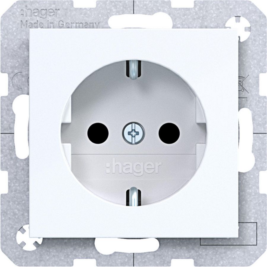 SCHUKO-wandcontactdoos Safety Plus schroefklemmen A.x/C.x wi