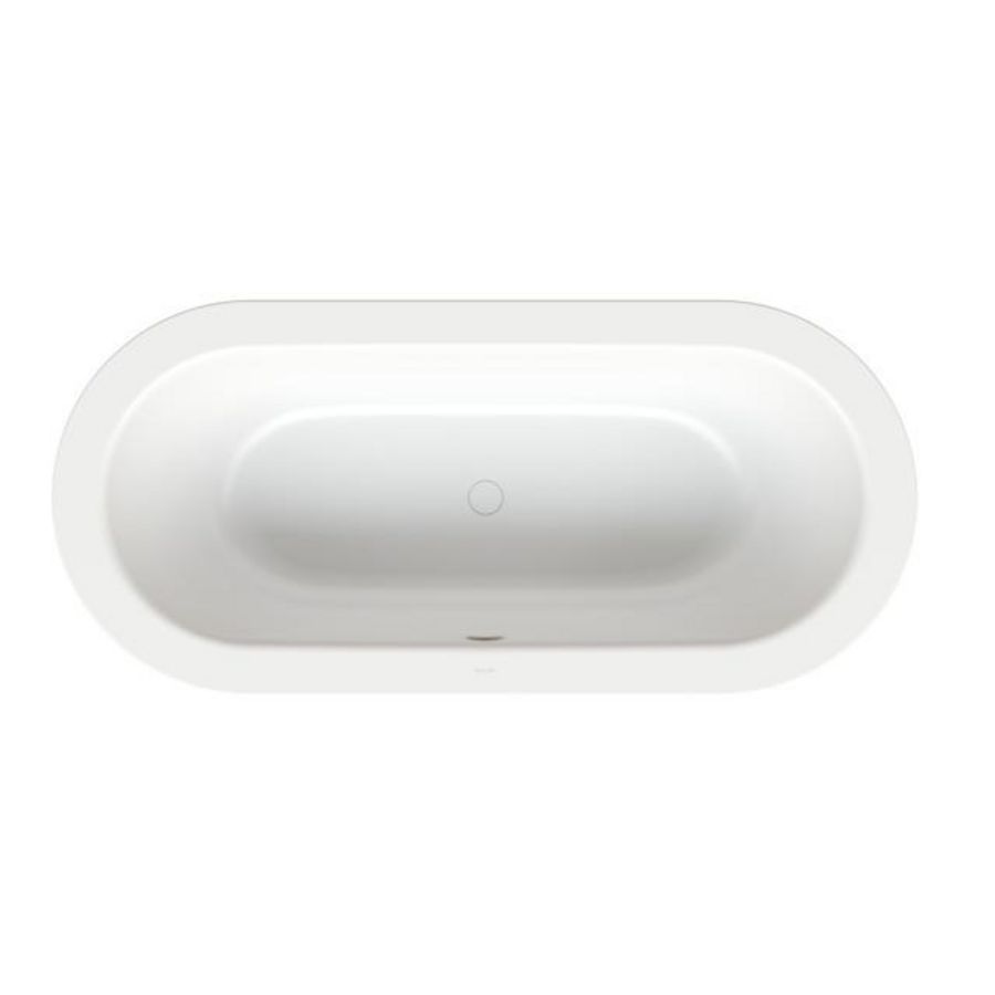 Bad BetteStarlet Oval 1750x800mm Edelweiss 1 greepboring