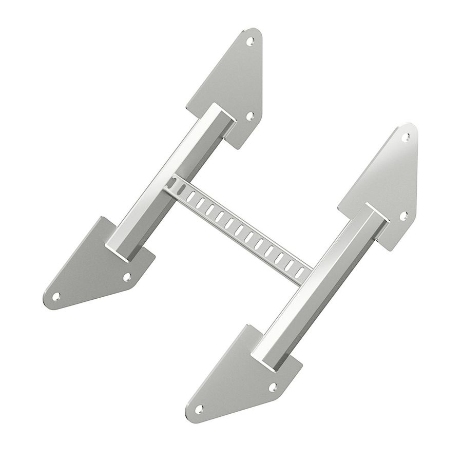 Stijg/vervalstuk 49 300mm thermisch verzinkt
