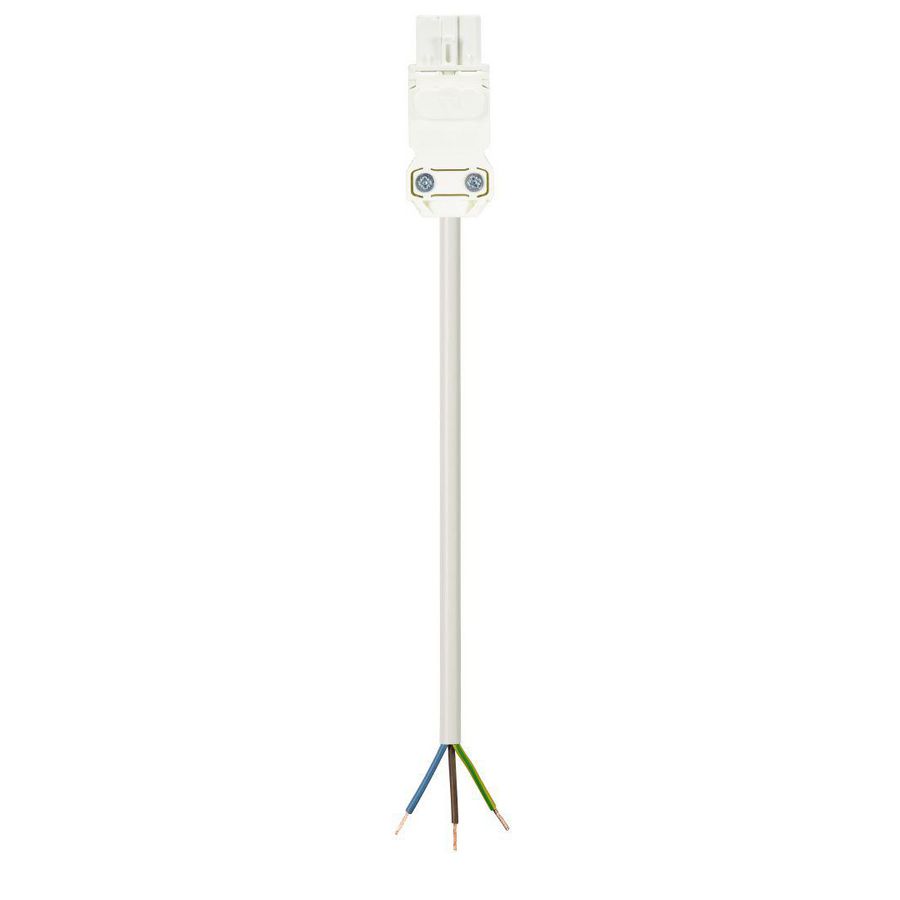 Aansluitsnoer GST15I3 female 1,5mm² 600cm ECA LS0H wit VVE=15