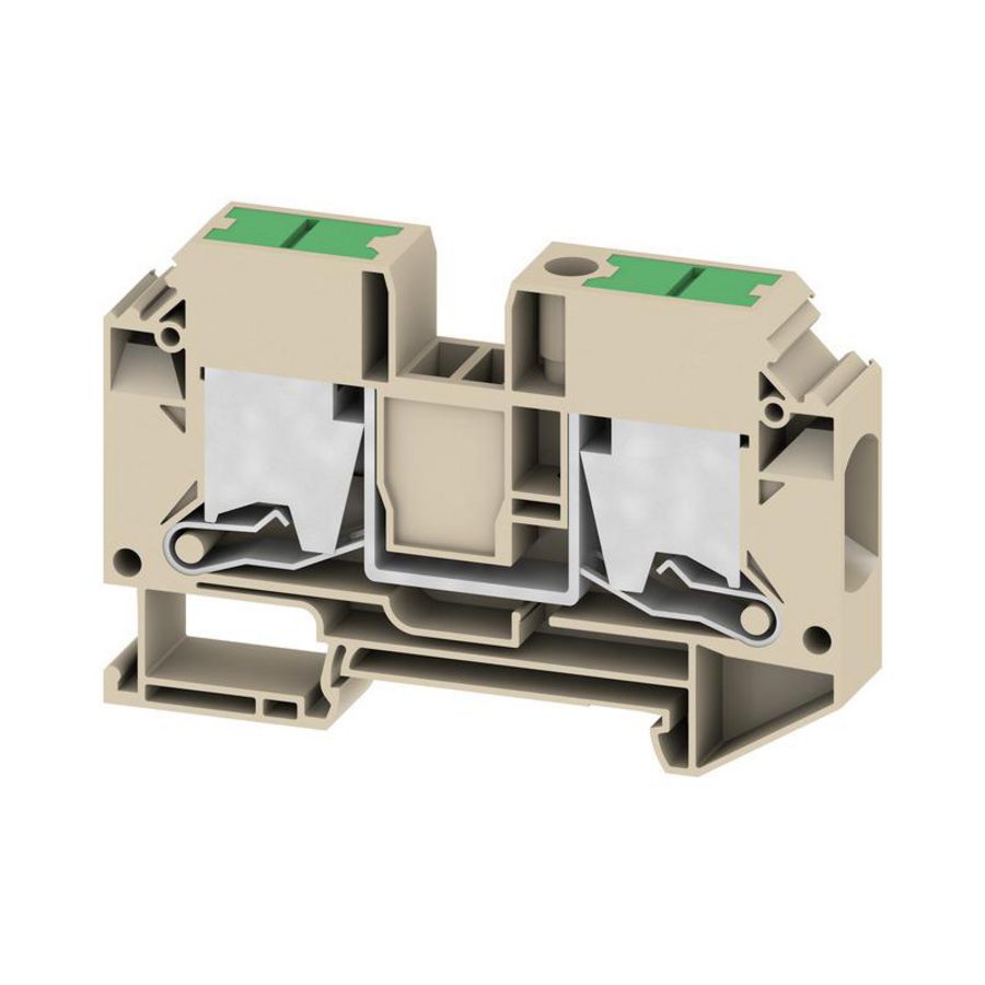 Doorvoer blok SNAP IN d. beige 16mm2 76 A 1000 VVE=50