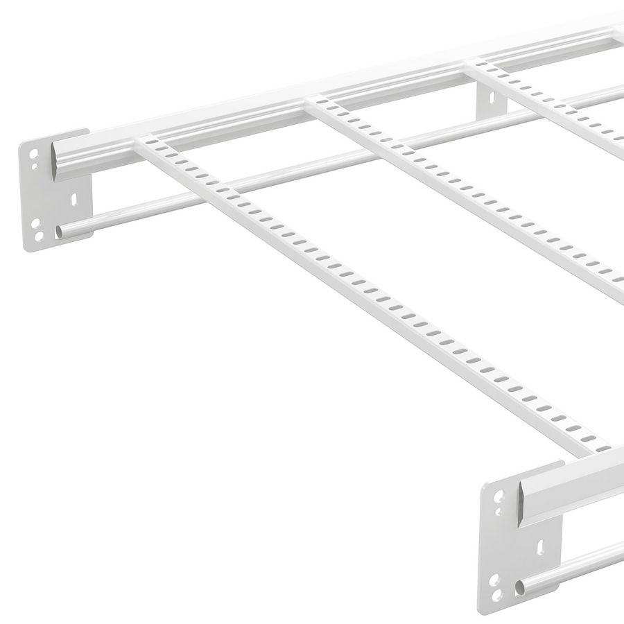 Lengte a 6m. Kabelladder 1000mm KHZPV zinkpox wit RAL9010