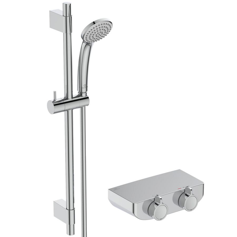 Douchethermostaat glijstangcomb 600mm chroom Ceraplus Safe Ox