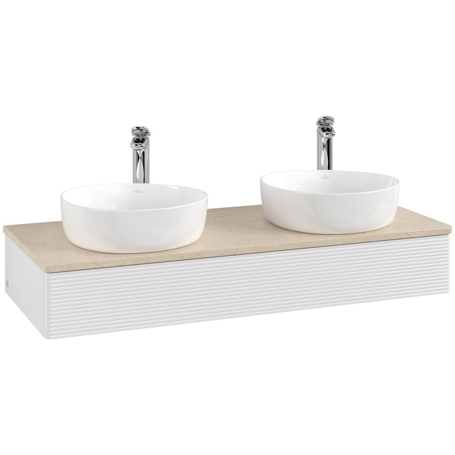 Wastafelonderkast Antao 1200x190x500mm G.White.L L13153GF