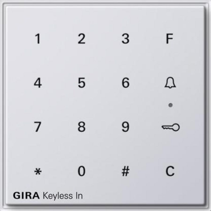Gira Keyless In codeklavier Gira TX_44 (SW IB) zuiver wit